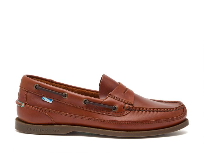 GAFF II G2 SLIP-ON LEATHER BOAT SHOES