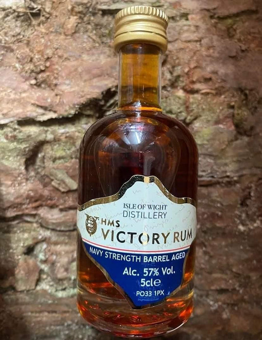 HMS Victory Navy Strength Rum 57% 5cl | Isle of Wight Distillery | 1 | Shipmates