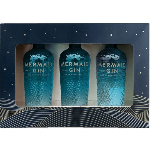 MERMAID GIN MINIATURE GIFTPACK 3 X 5CL | Isle of Wight Distillery | 1 | Shipmates